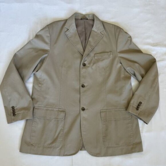 Eddie Bauer Suits & Blazers Eddie Bauer Blazer Men Xlt Brown Pocket